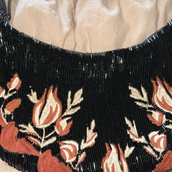 SOLD ✨NWT Free people Bugle bead bag - Picture 3 of 5